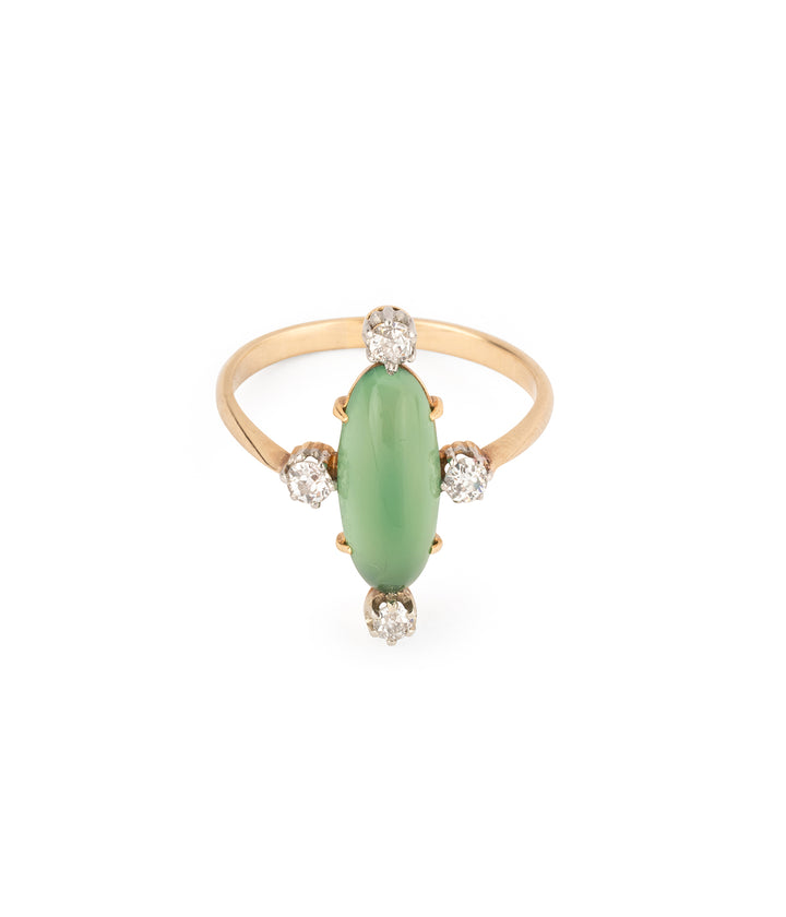 Ancienne-bague-diamants-agate-Marlea-Caillou-Paris