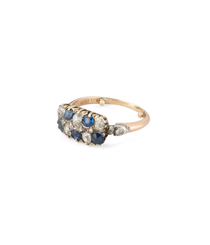 Ancienne-bague-fiancailles-saphirs-diamants-Maunu-Caillou-Pari