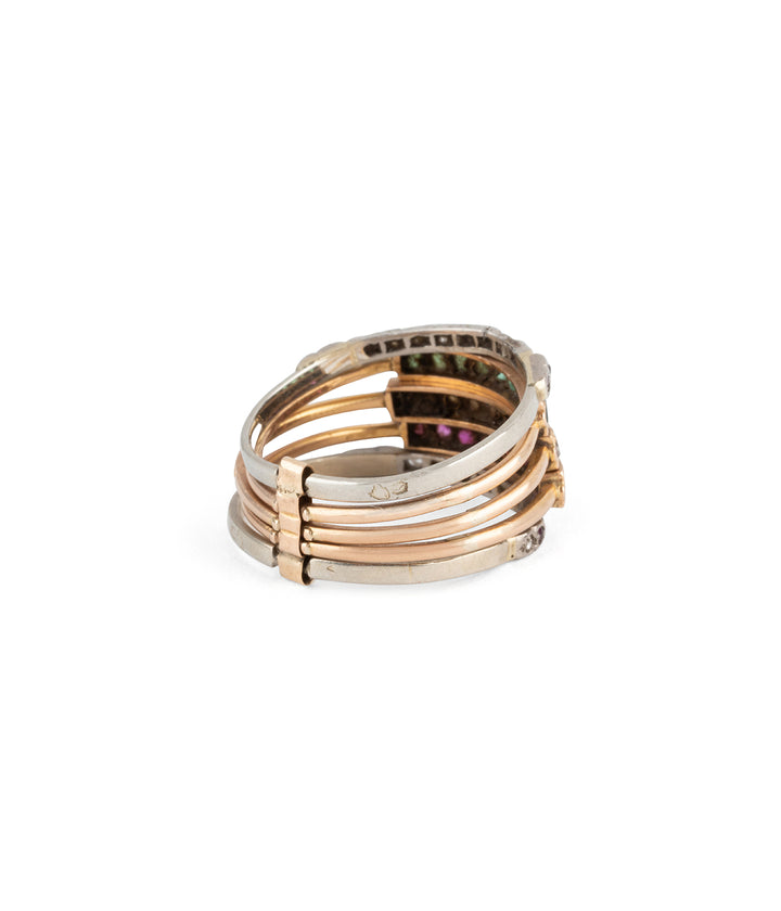 Ancienne-bague-harem-diamants-rubis-emeraudes-Heida-Caillou-Paris