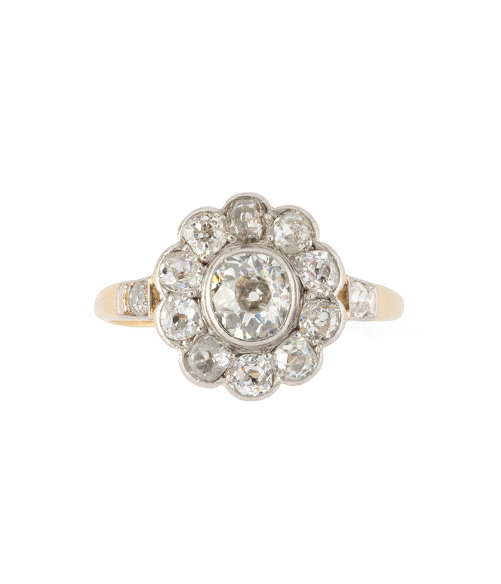 Ancienne-bague-marguerite-ancienne-or-diamants-Aata-Caillou-Paris