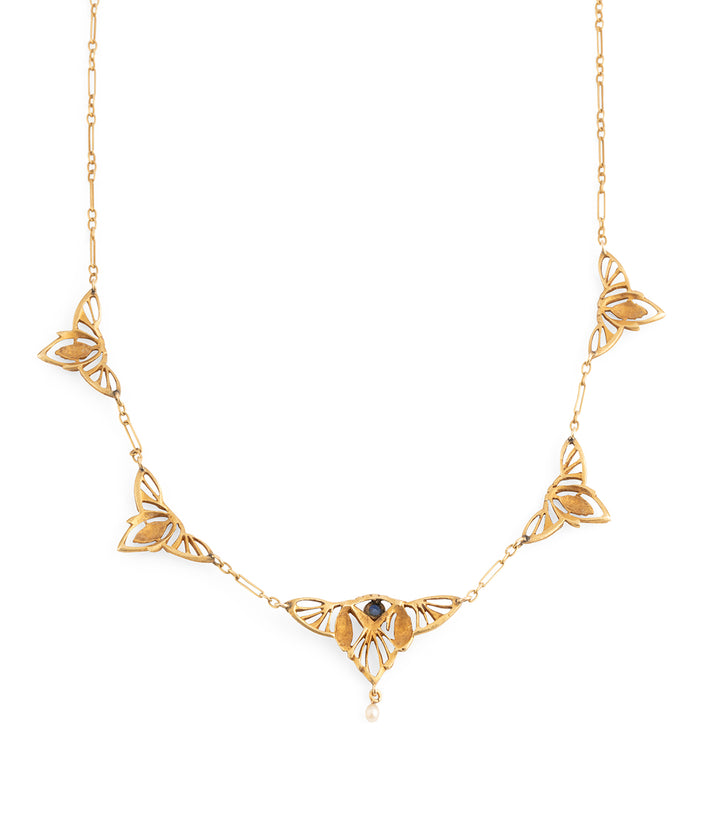 Antique-18k-gold-necklace-Abha-Caillou-Paris