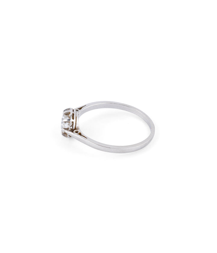Antique art deco solitaire diamond Hukko - Caillou Paris
