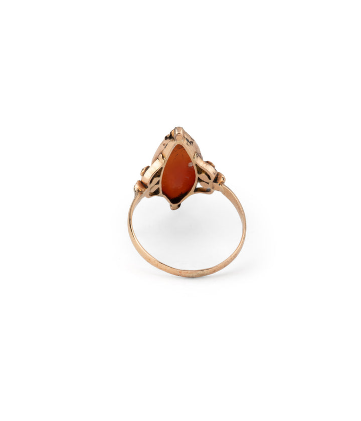 Antique cameo agate ring Melva - Caillou Paris
