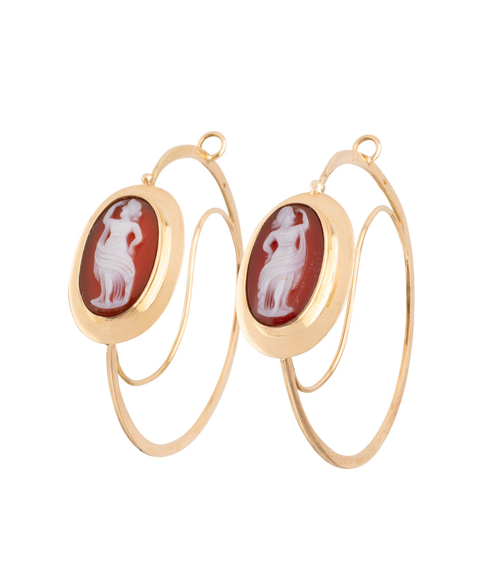 Antique-cameo-earrings-gold-Abran-Caillou-Paris