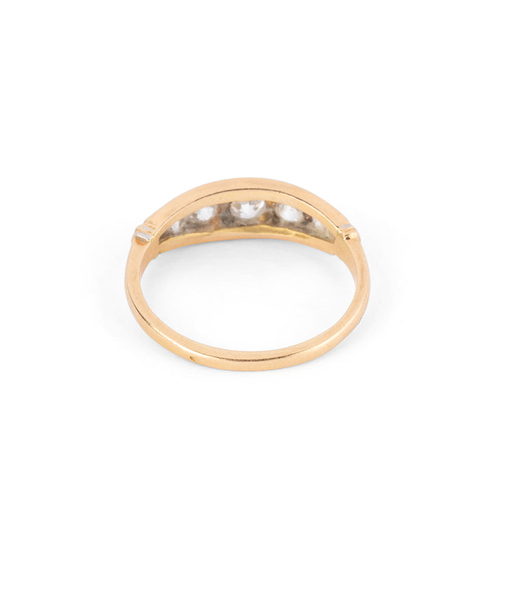 Antique five stones ring diamonds "Valle" - Caillou Paris