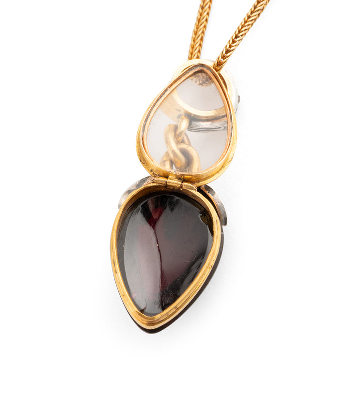 Antique-garnet-locket-Kera-Caillou-Paris