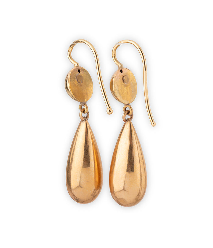 Antique gold earrings "Ida" - Caillou Paris