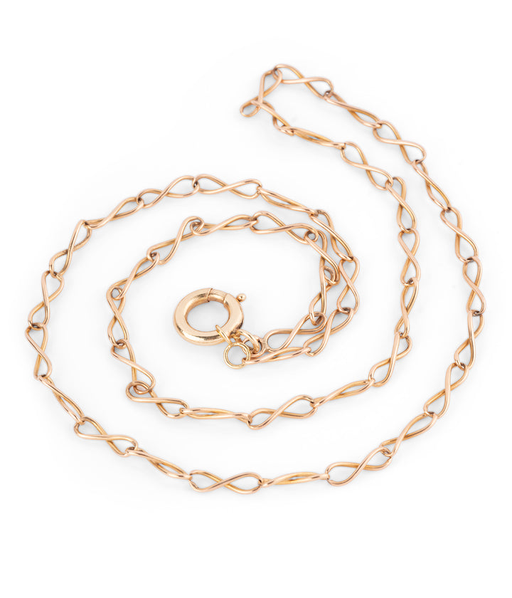 Antique gold necklace "Bru" - Caillou Paris