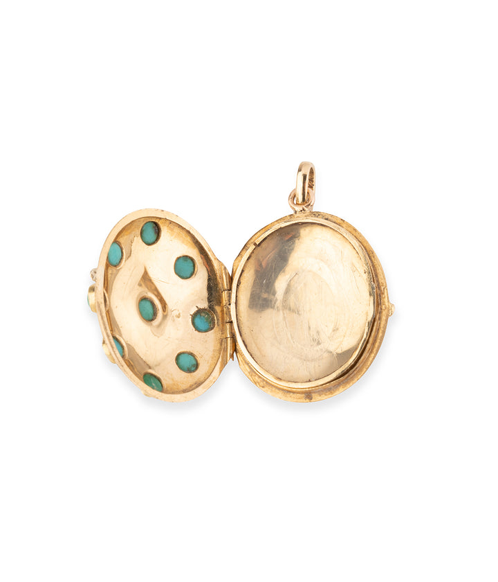 Antique-gold-pendant-18k-gold-Caio-Caillou-Paris