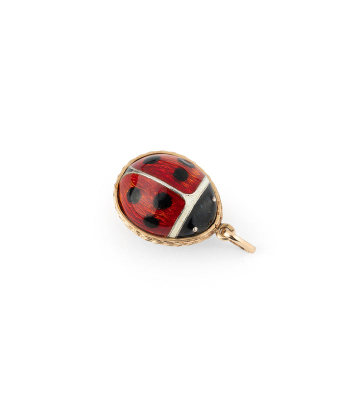 Antique ladybird pendant Hinaarii - Caillou Paris