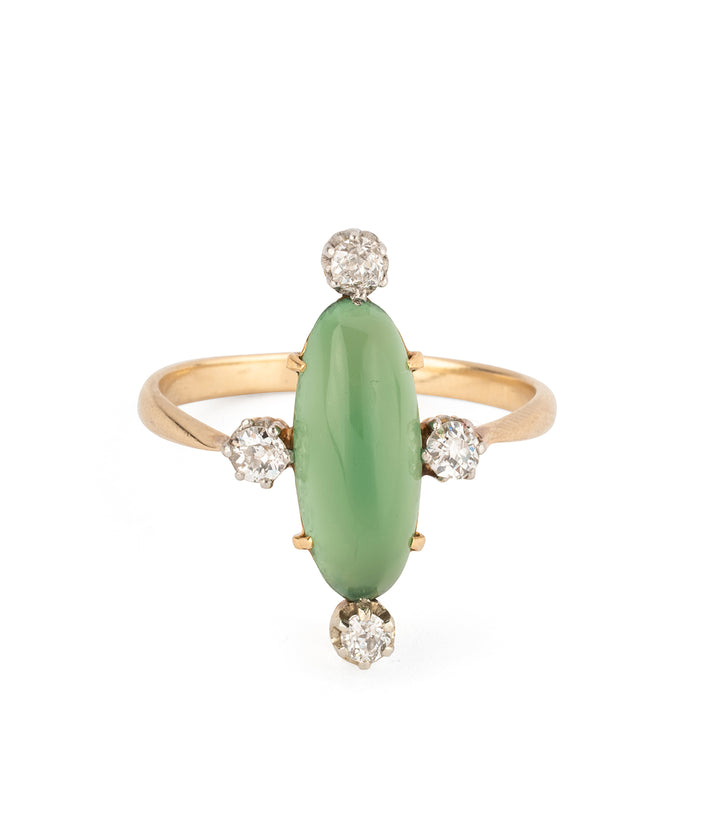 Antique-ring-diamonds-agate-Marlea-Caillou-Paris