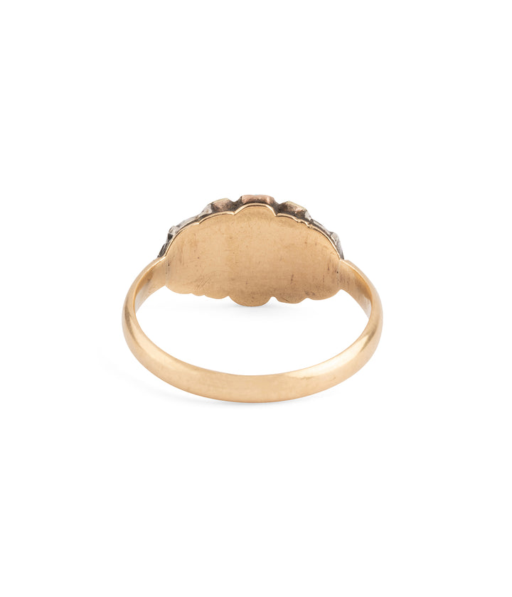 Bague ancienne en turquoise "Mattea"
