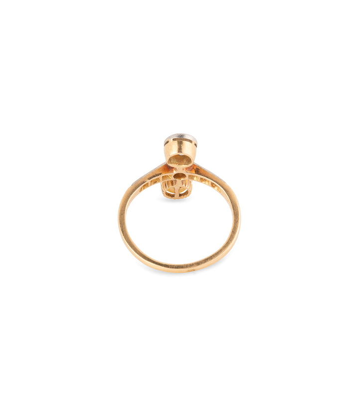 Antique-toi-moi-ring-pearl-diamond-Stina-Caillou-Paris