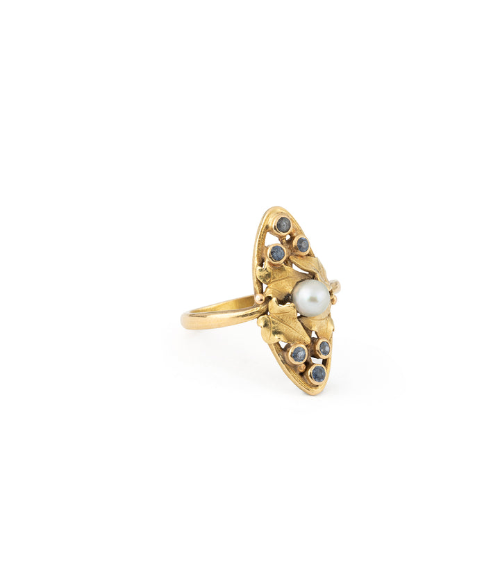 Art nouveau ring Bray - Caillou Paris