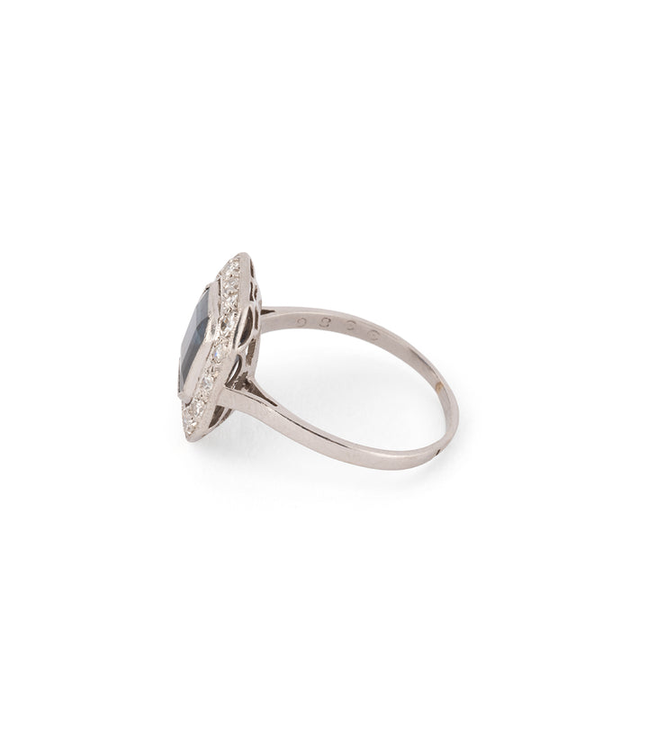 Art deco sapphire ring "Raimo" - Caillou Paris