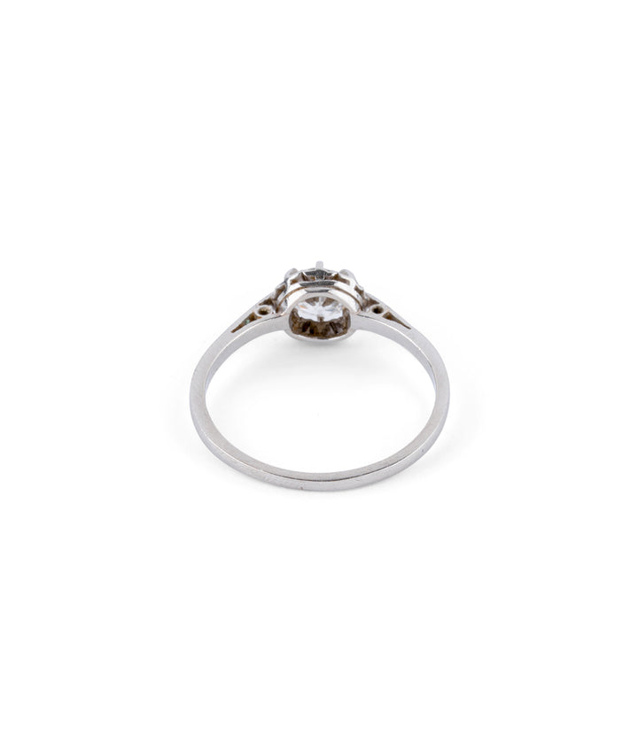 Art deco solitaire engagement ring Hukko - Caillou Paris