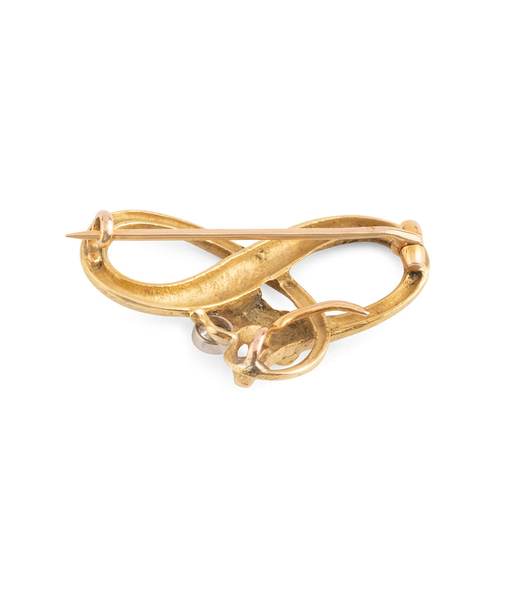 Art-nouveau-snake-brooch-Adria-Caillou-Paris