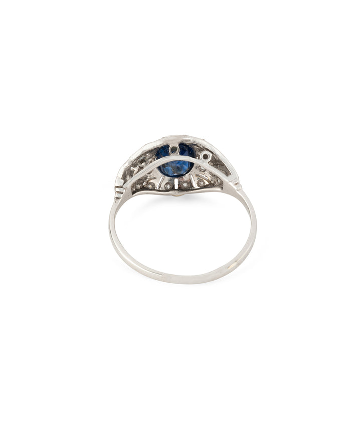 Bague-Art-deco-platine-saphir-Baudel-Caillou-Paris