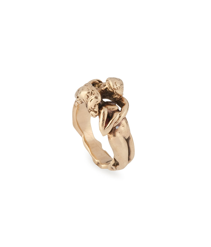 Bague-Art-nouveau-or-homme-femme-nus-Jona-Caillou-Paris