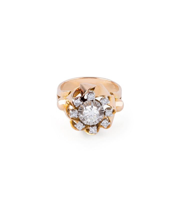 Bague vintage diamants "Kezia" - Caillou Paris