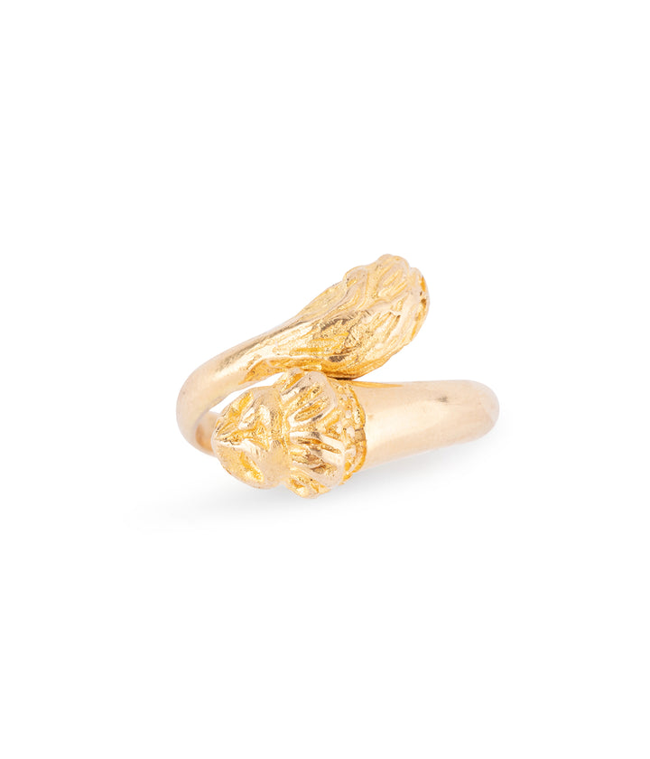 Bague ancienne lion en or "Lisel" - Caillou Paris