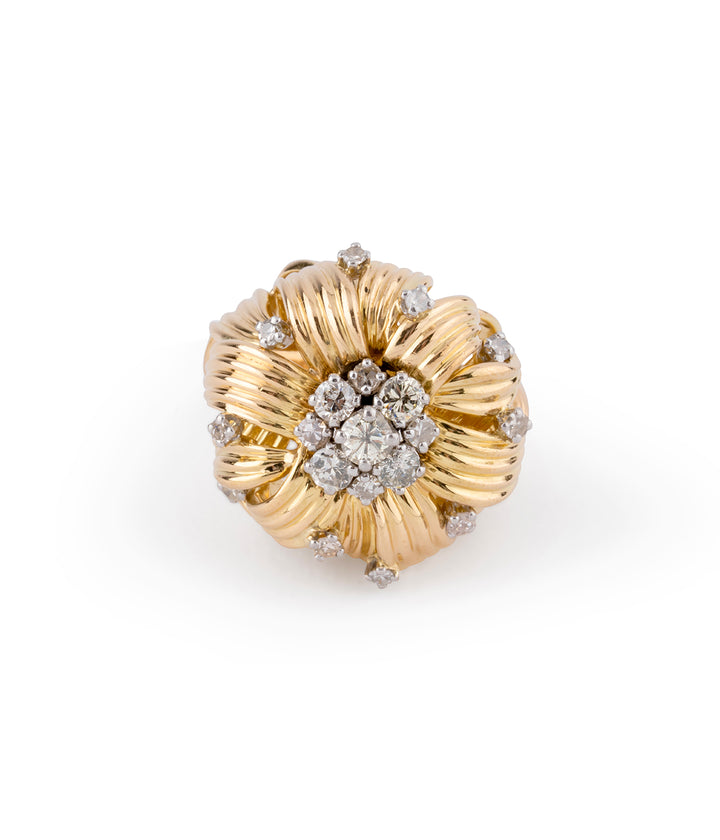 Bague ancienne or "Anissa" face 2 - Caillou Paris