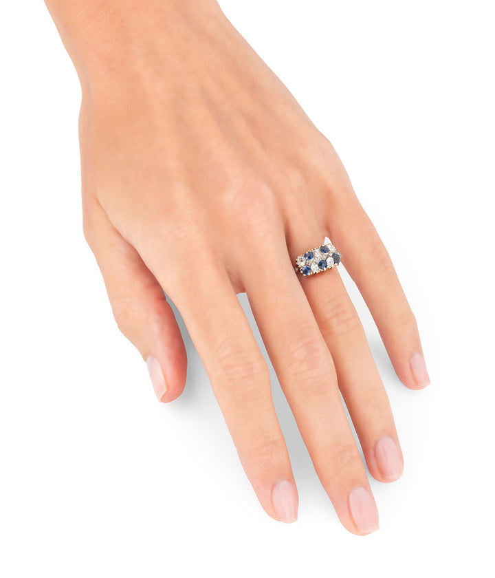 Bague-ancienne-saphirs-diamants-Maunu-Caillou-Paris