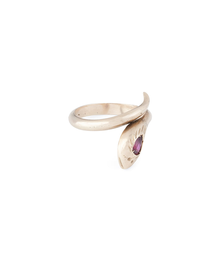 Bague-ancienne-serpent-homme-Amra-Caillou-Paris