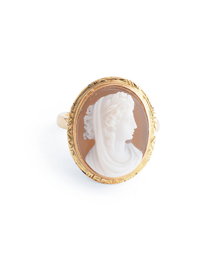 Bague camee Napoleon III "Olia" - Caillou Paris