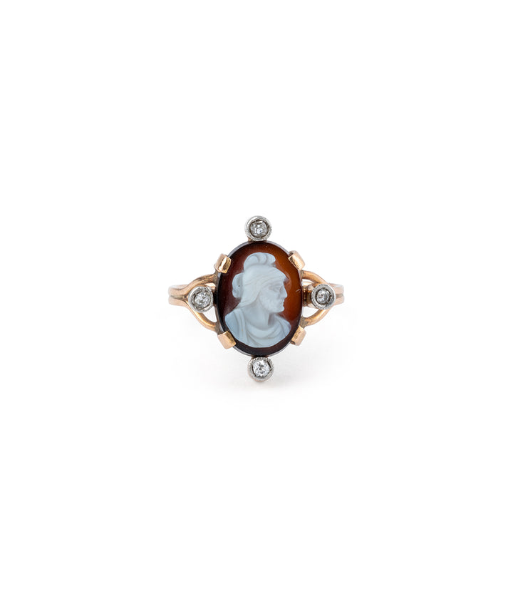 Bague ancienne camée "Aalis" - Caillou Paris