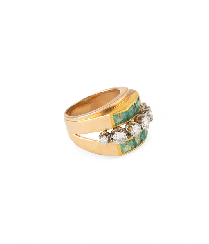 Bague-diamants-emeraudes-Gull-Caillou-Paris