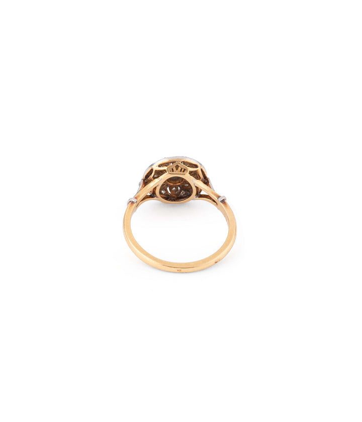 Bague de fiançailles ancienne "Garoa"