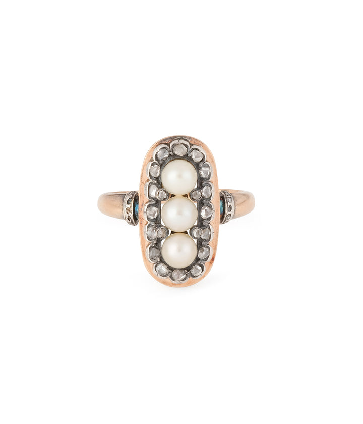 Bague-fiancailles-ancienne-perles-diamants-Julle-Caillou-Paris