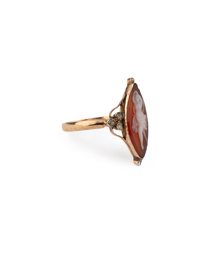 Bague marquise ancienne Melva - Caillou Paris