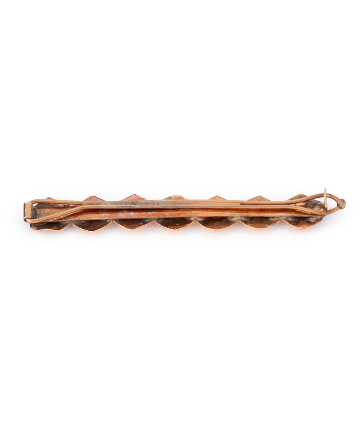 Barrette à cheveux vintage en or 18 carats "Haoa" - Caillou Paris