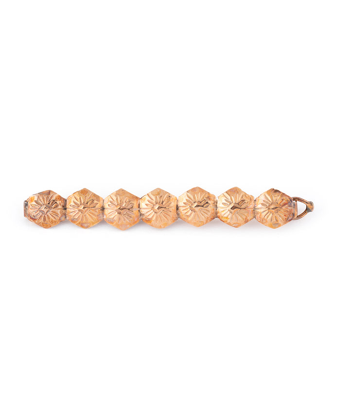 Barrette à cheveux vintage en or "Haoa" - Caillou Paris