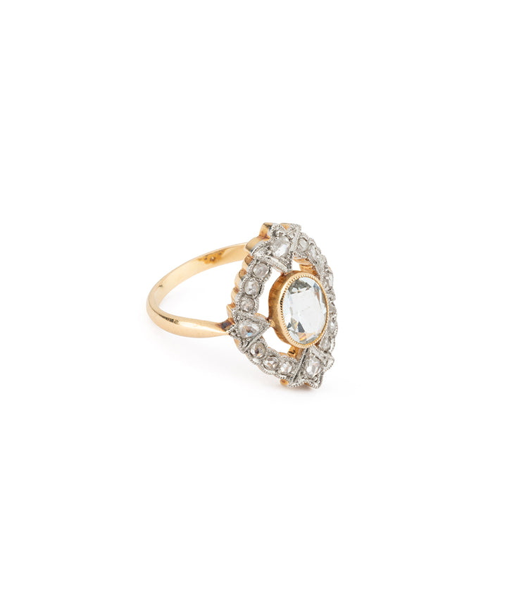 Belle époque engagement ring "Cesarita" - Caillou Paris