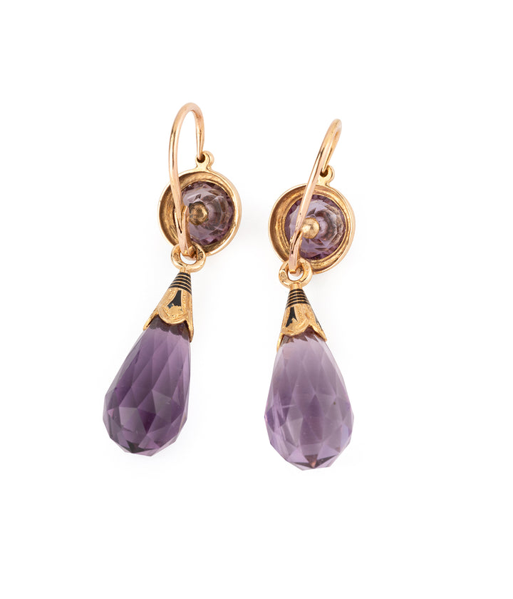 Boucles-oreilles-NapoleonIII-amethyste-email-or-18k-Bollard-Caillou-Paris