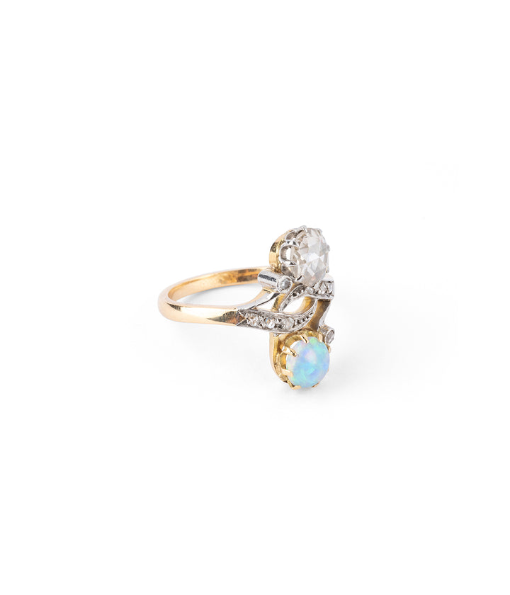 Caillou Paris - Bague ancienne opale Dedi droite