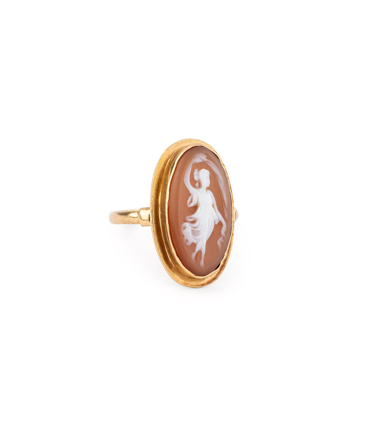 Bague ancienne camée "Radka" droite