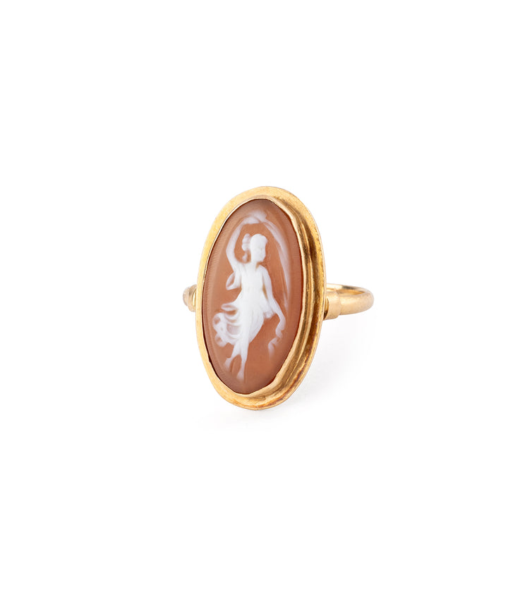 Bague ancienne camée "Radka" gauche