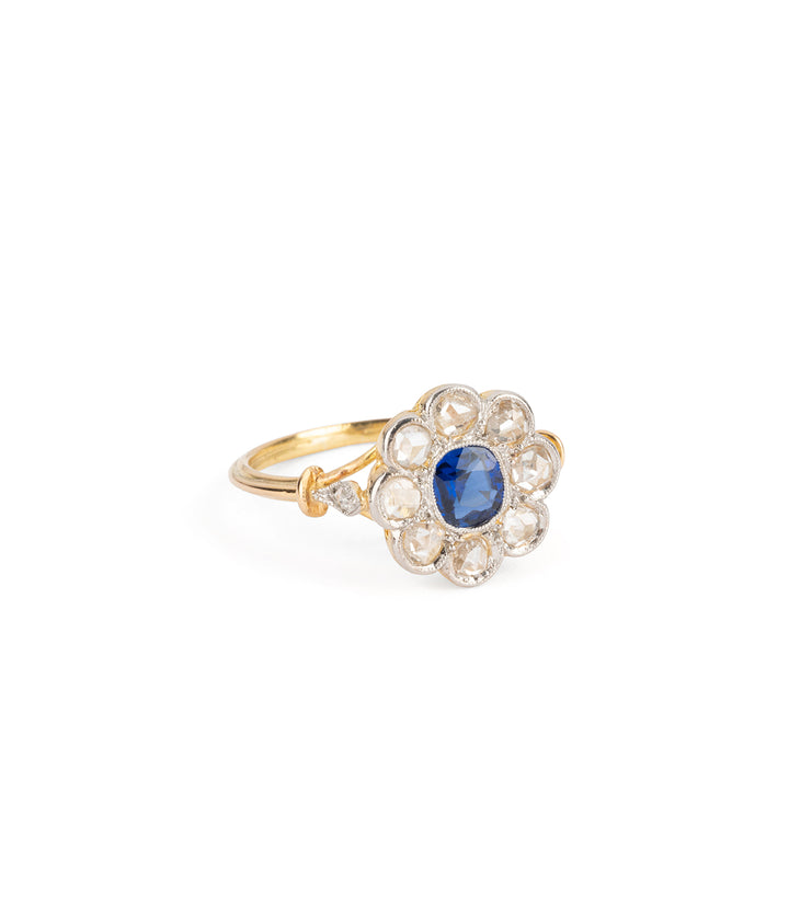 Caillou Paris - Bague marguerite ancienne Hera droite