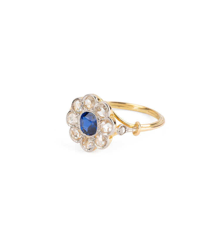 Caillou Paris - Bague marguerite ancienne Hera gauche