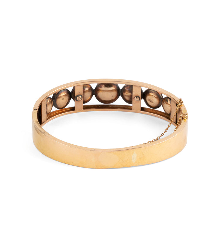 Caillou Paris - Bracelet ancien grenats de Perpignan Marcial dos