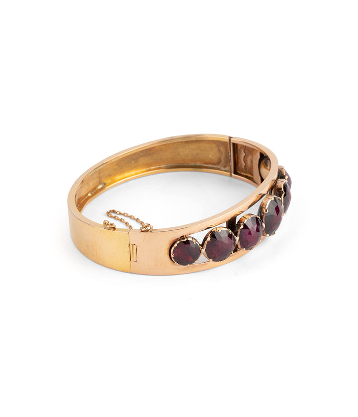 Caillou Paris - Bracelet ancien grenats de Perpignan Marcial droite