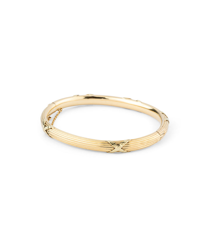 Caillou Paris - Bracelet ancien or "Rupal" dos
