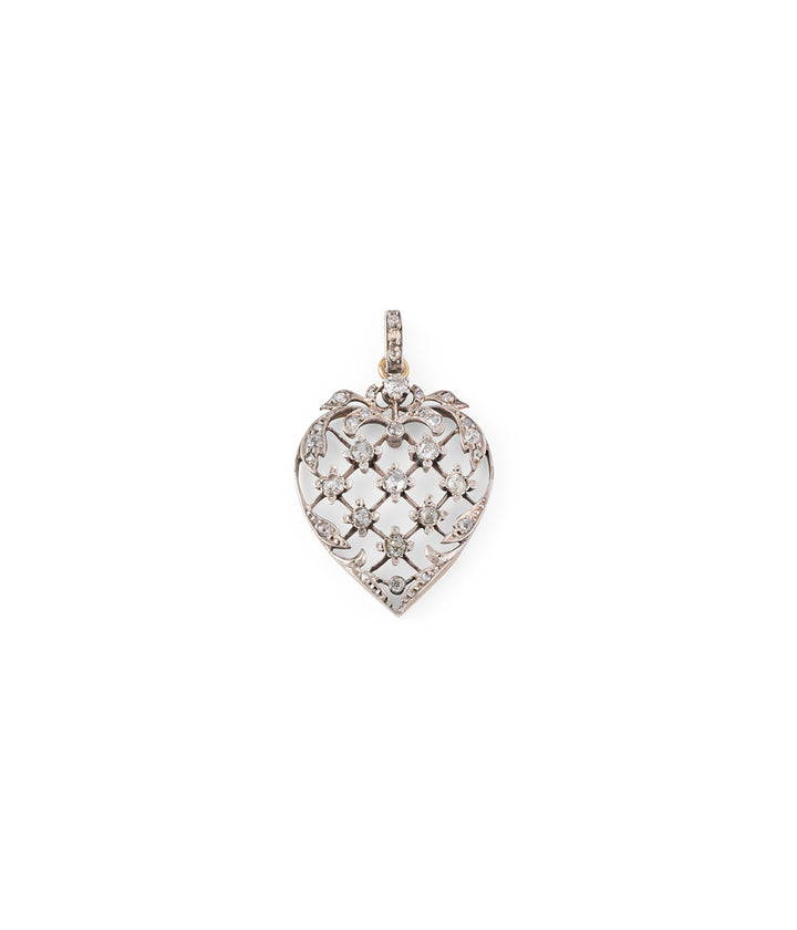 Caillou Paris - Pendentif ancien coeur “Yagu”