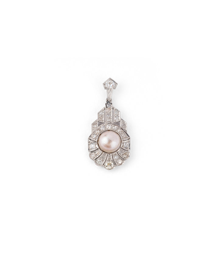 Pendentif ancien perle - Caillou Paris