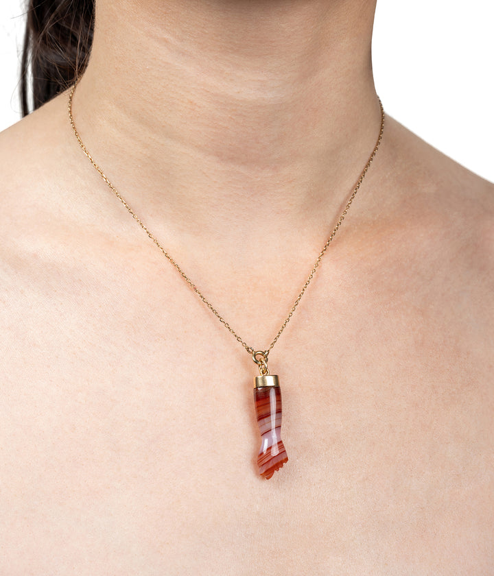 Caillou Paris - Pendentif Figa vintage "Walo" porter