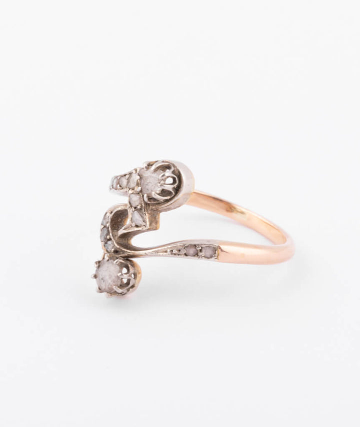 Art nouveau engagement ring Dordi - Caillou Paris